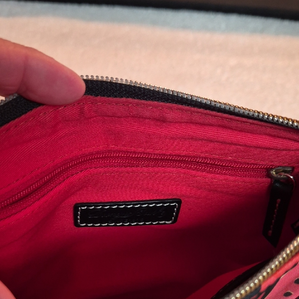 Dooney & Bourke Crossbody Pouchette from their Sullivan Coated Cotton Limited Ed - Picture 6 of 6